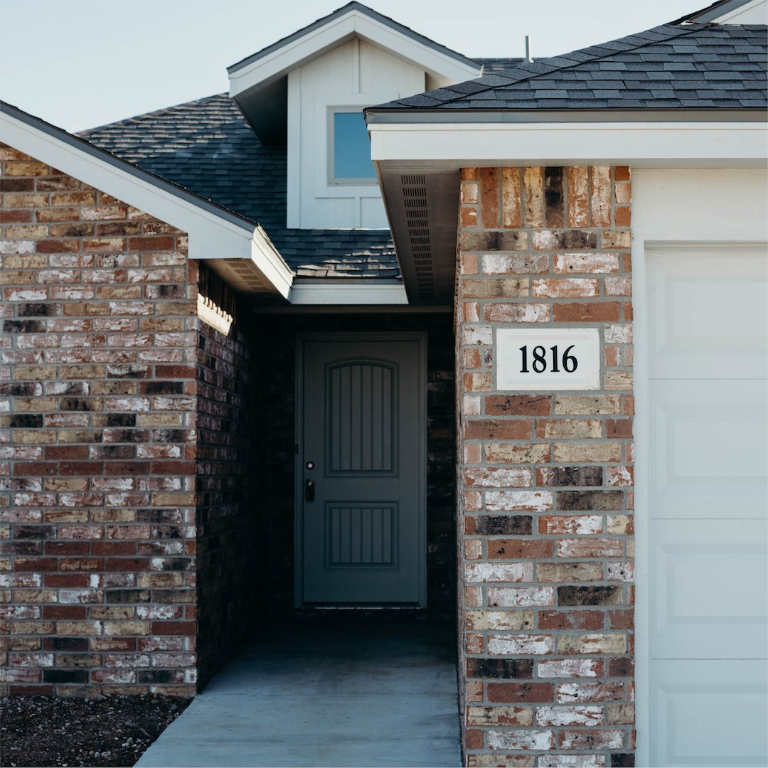 Lubbock New Home Exterior